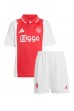 Ajax Brian Brobbey #9 Babytruitje Thuis tenue Kind 2024-25 Korte Mouw (+ Korte broeken)